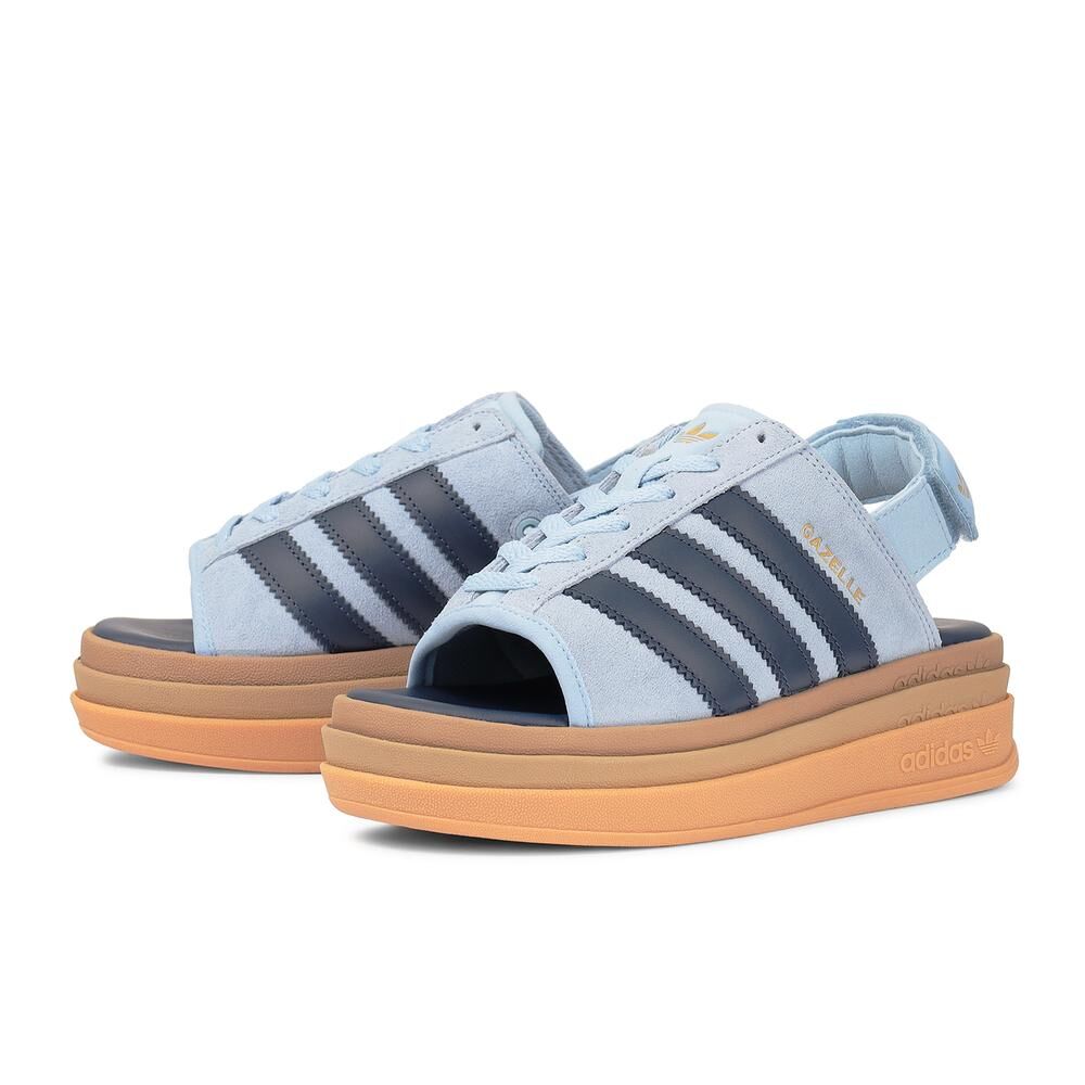 Adidas Gazelle Bold Sandal 日本限定 寶寶藍 藍色 增高 厚底 涼拖鞋 KI8583