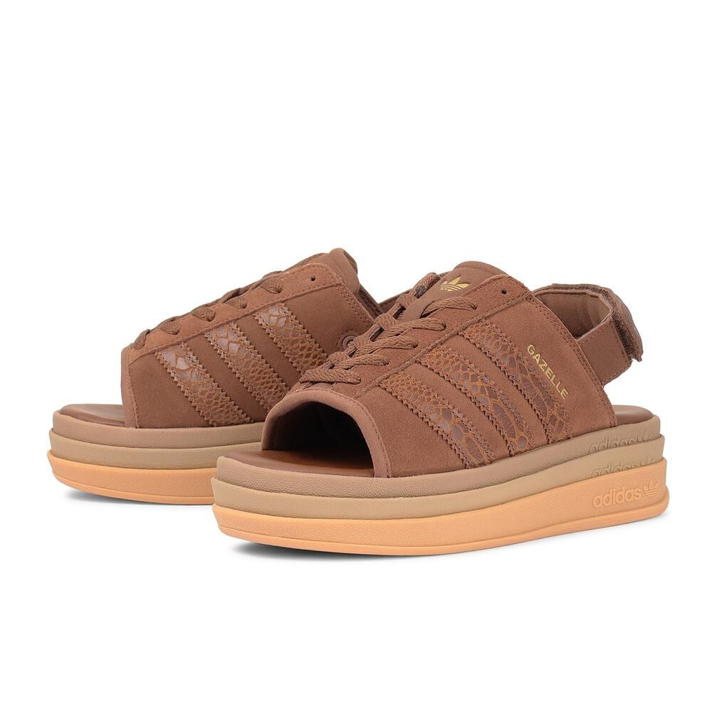 Adidas Gazelle Bold Sandal 日本限定 咖啡棕 棕色 增高 厚底 涼拖鞋 IH6633