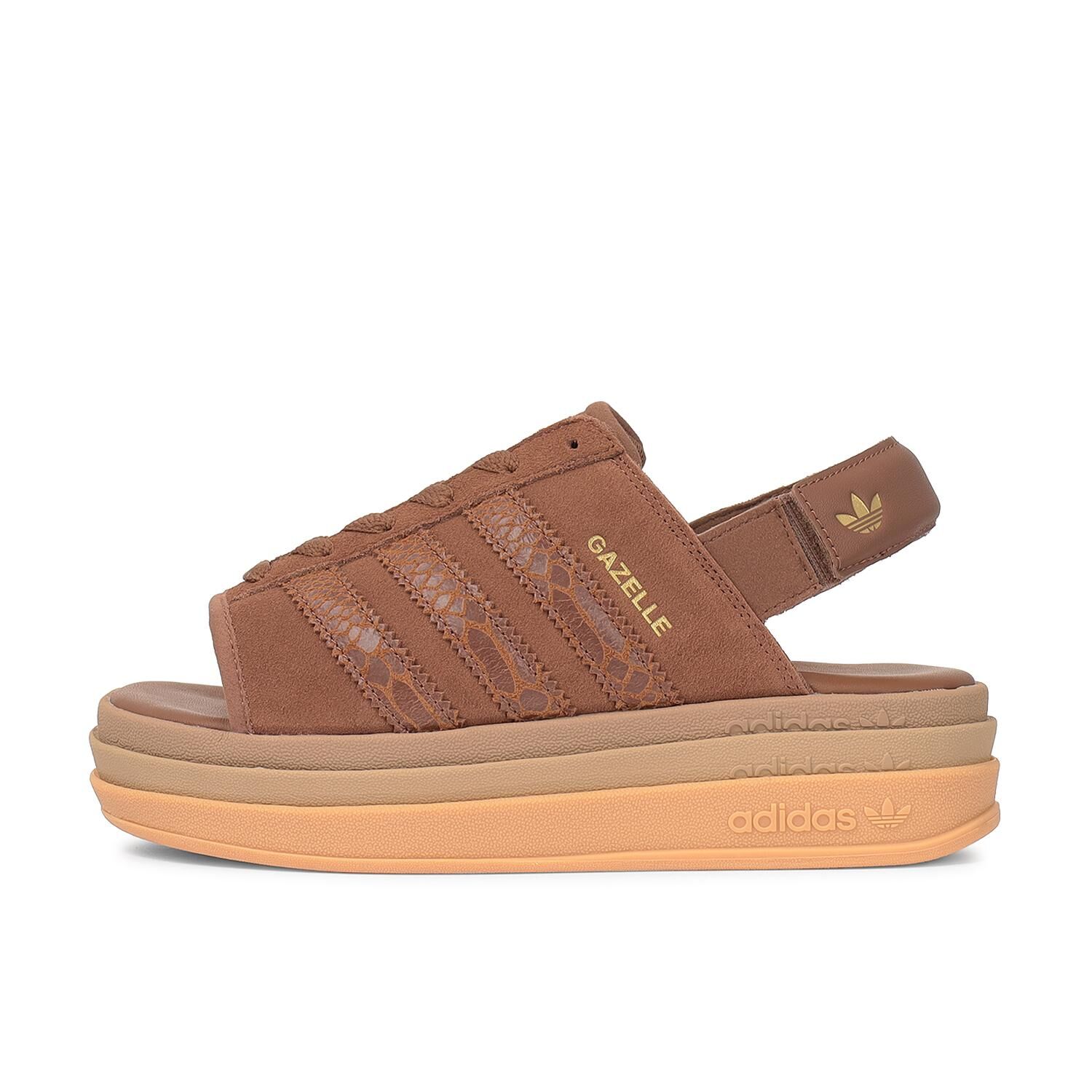 Adidas Gazelle Bold Sandal 日本限定 咖啡棕 棕色 增高 厚底 涼拖鞋 IH6633