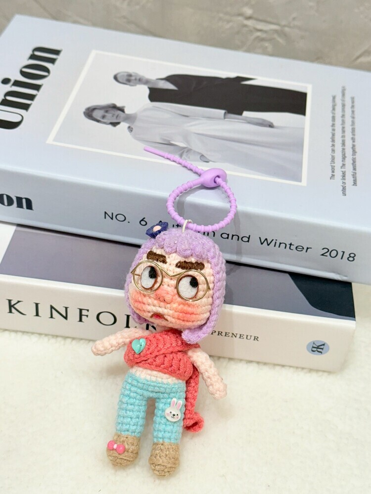 『蜜桃』泰服迷你醜娃吊飾-3號『約10-11cm』((不列入會員折扣))
