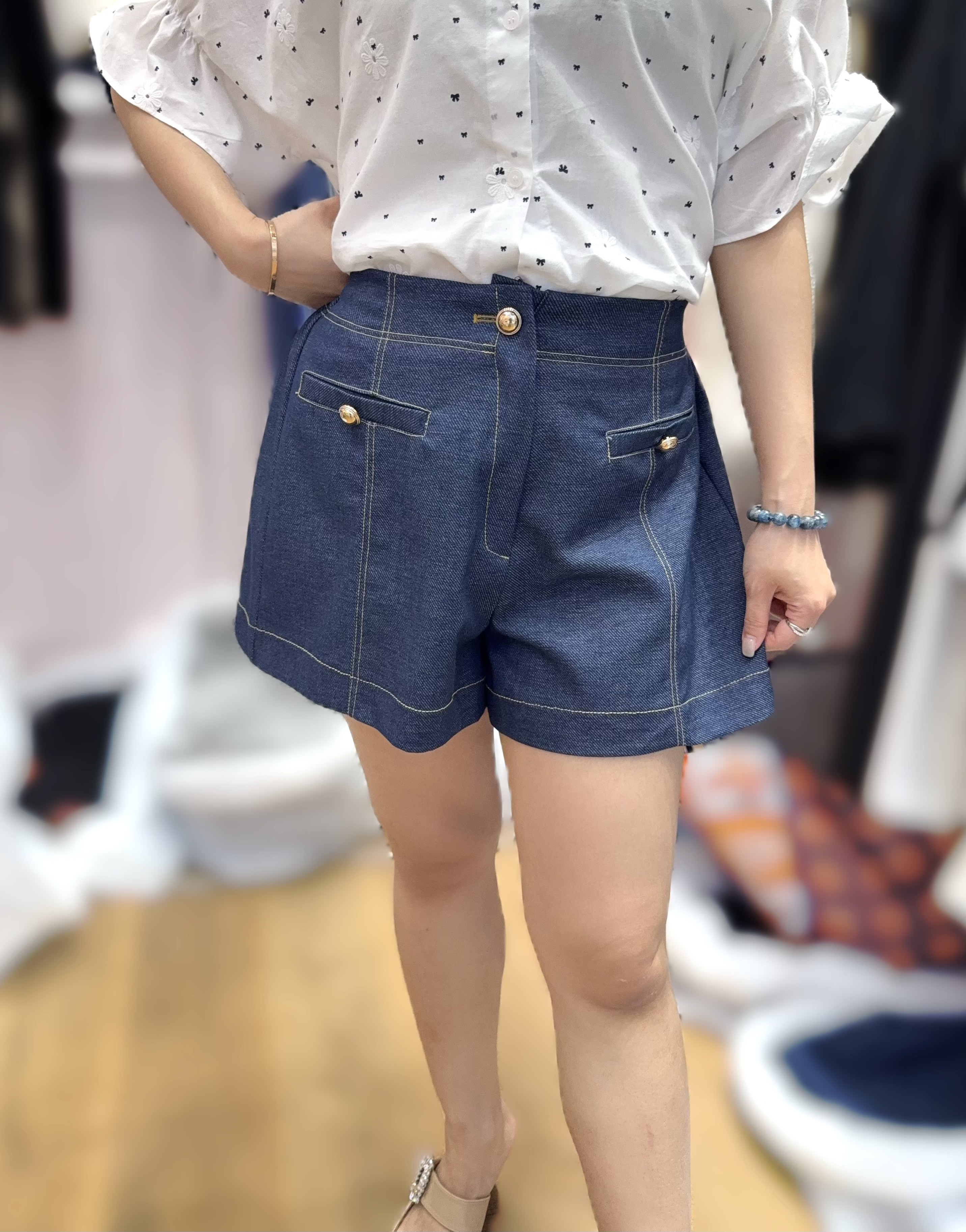 OT51  綿褲 腰25 -34   HIP46  長13.5   $449 (一口價)