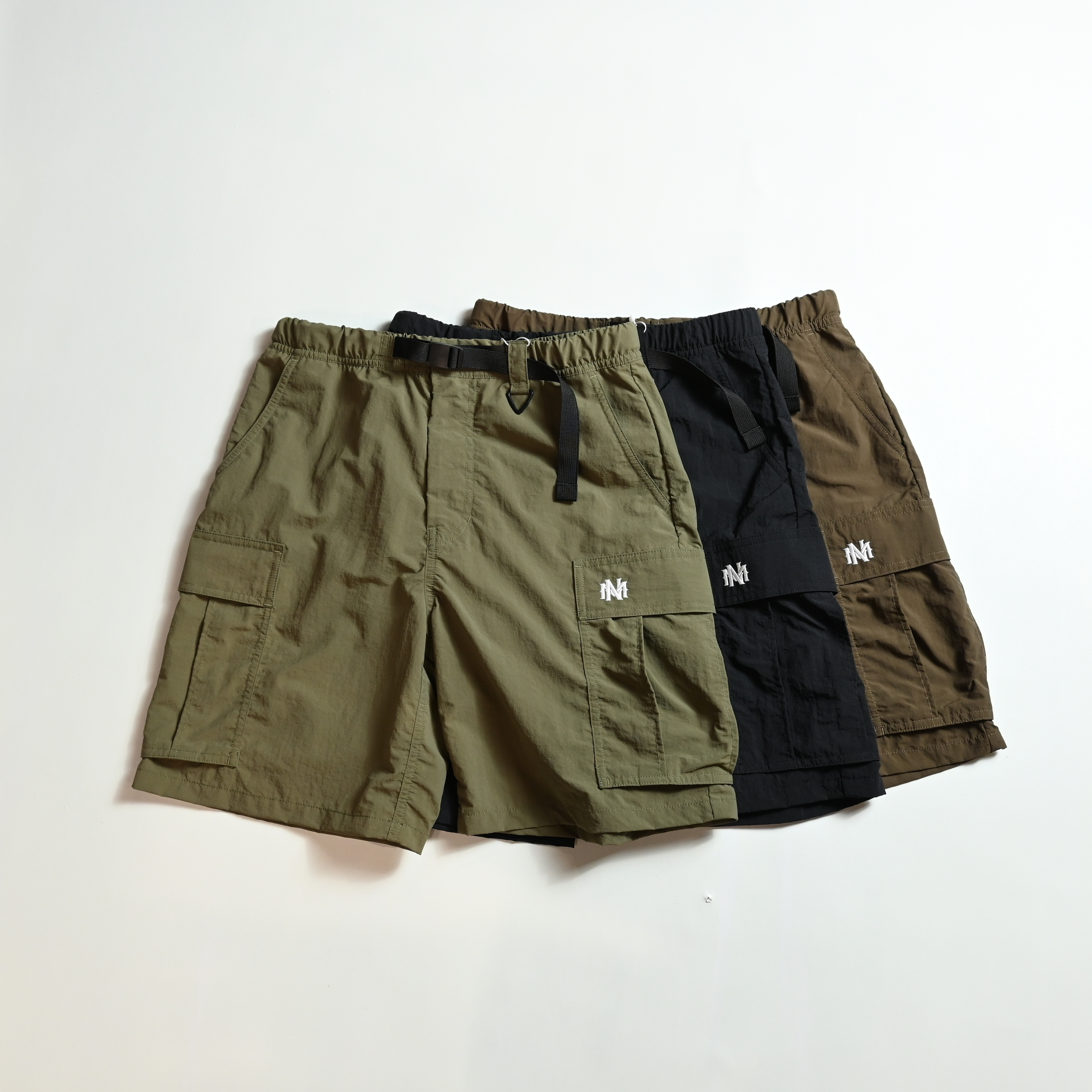 Nutmeg Tokyo x Stylexx 3D Nylon Cargo Shorts