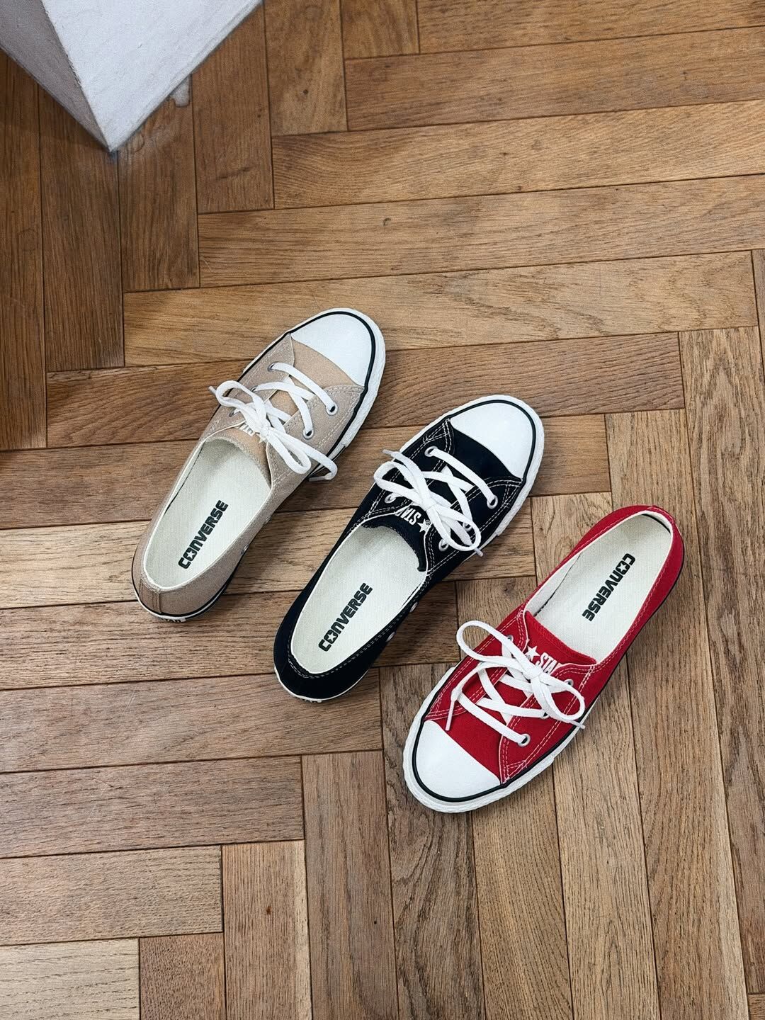 Converse AS LP Pumps OX 日本限定 4色 黑色 紅色 娃娃 好穿脫 帆布鞋 31318270