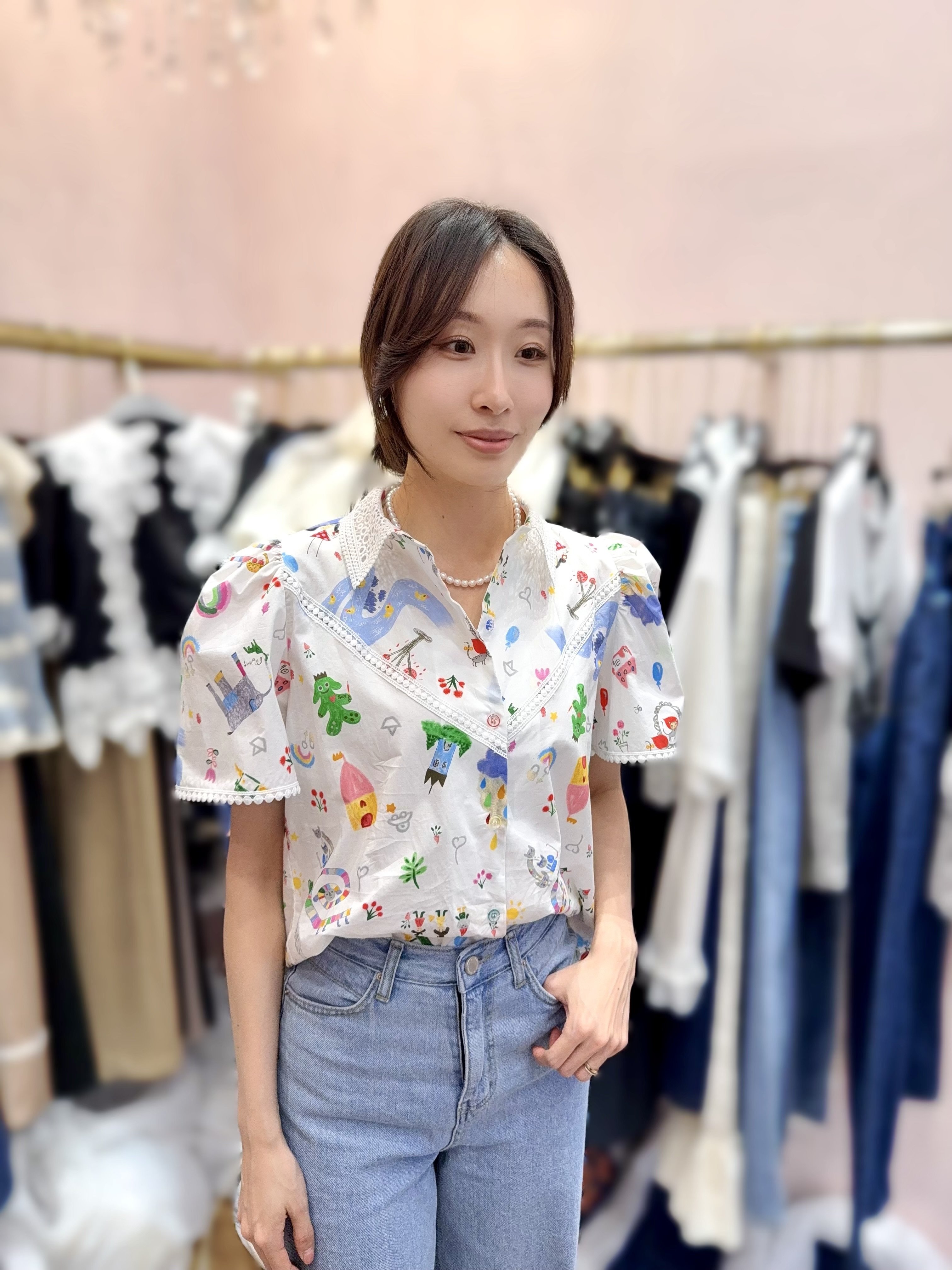 OT52 恤衫卡通  胸 41  長 20  $489 (一口價)