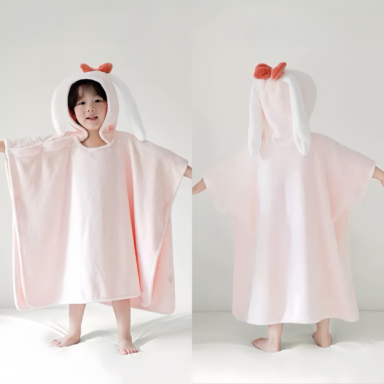 肩扣式斗篷浴巾