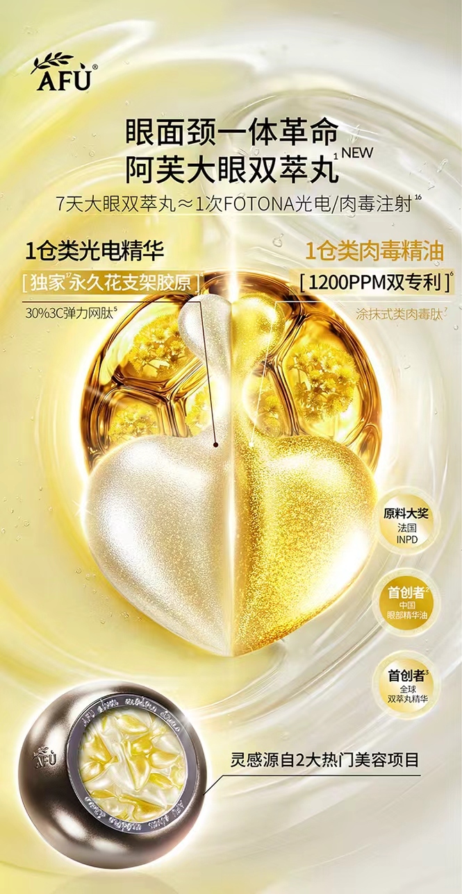 AF260408-A11-阿芙極光VC煥亮抗皺緊致雙效精華油-0.4mlX45粒-(EXP-2028)