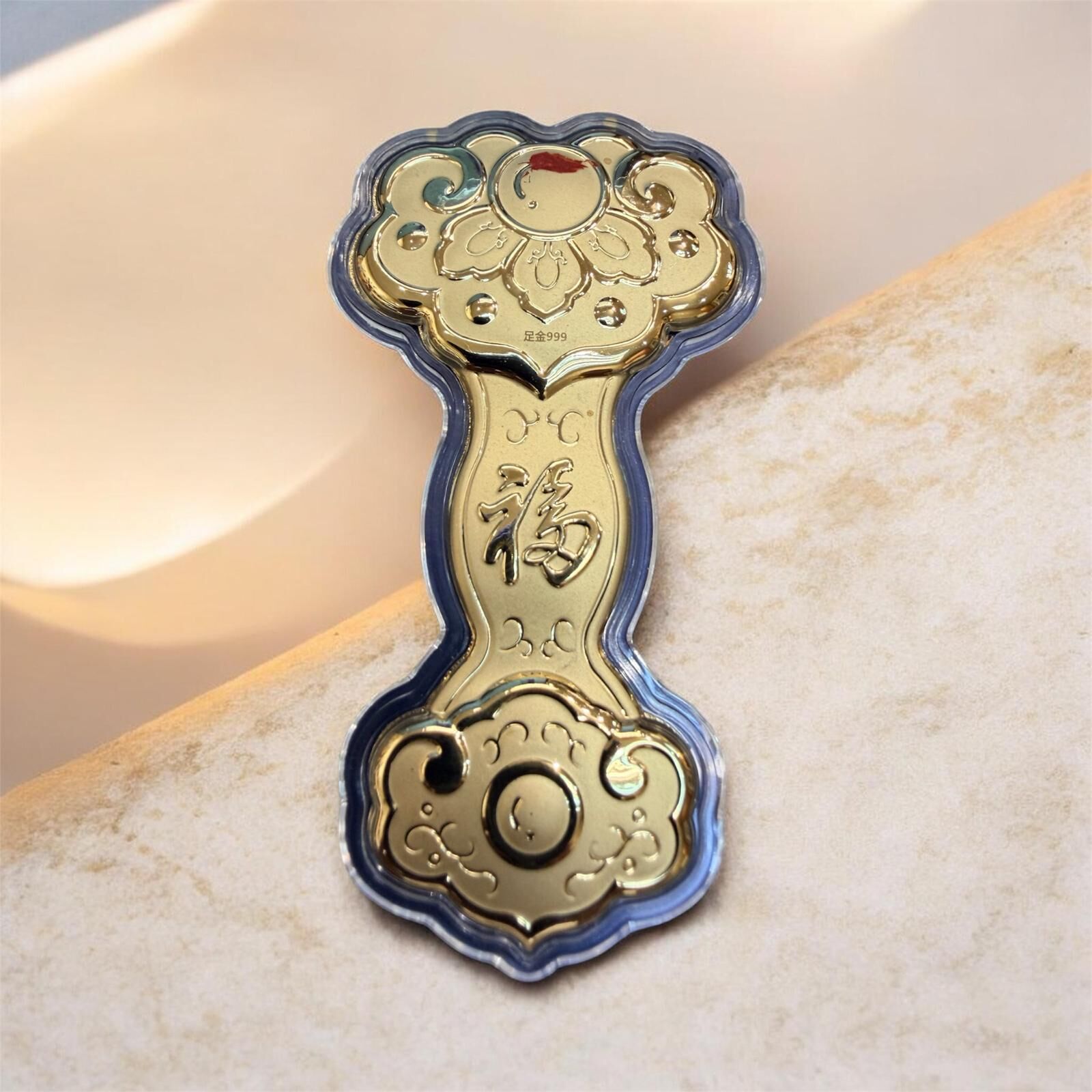 A2 足金999(0.5克) 萬事如意擺飾 (經師傅開光)