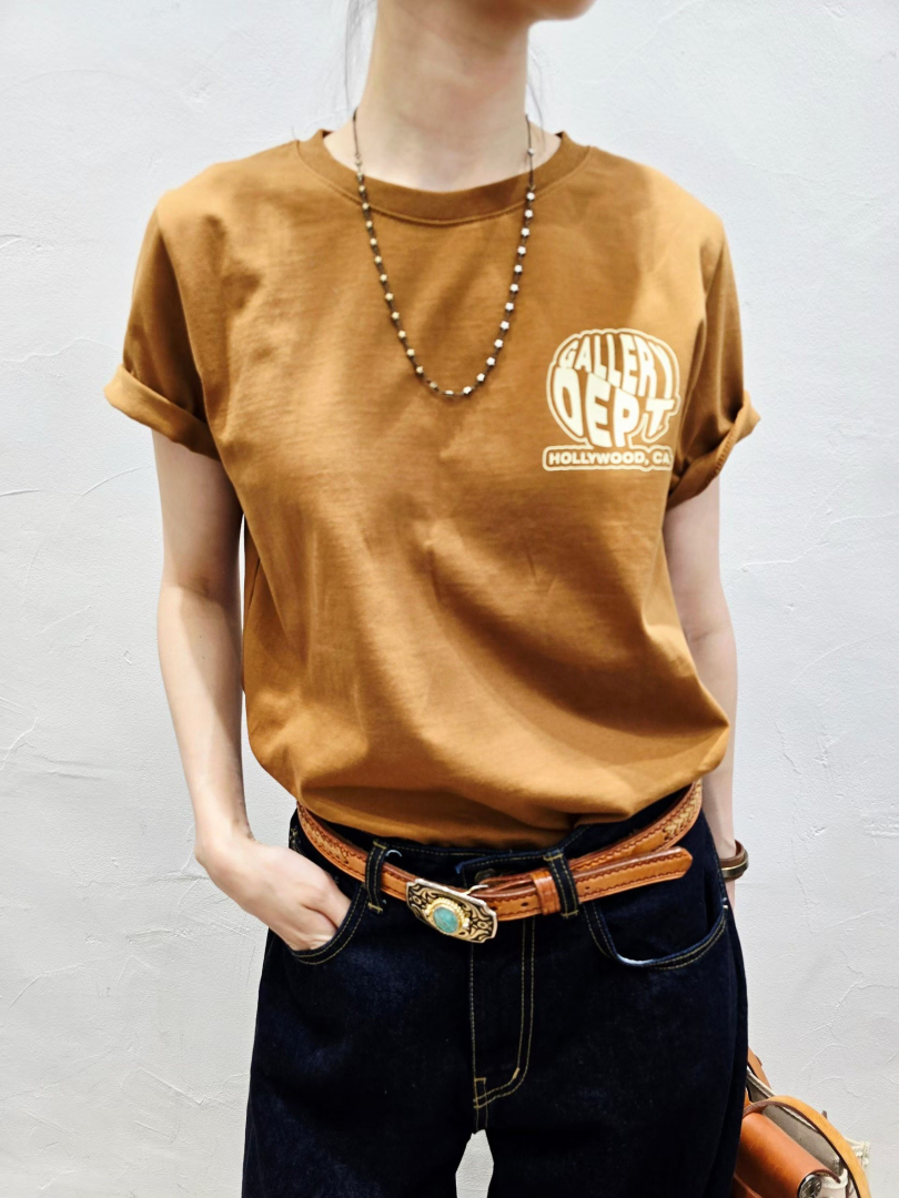 韓系率性休閒穿搭★Gallery Dept風格百搭棉T