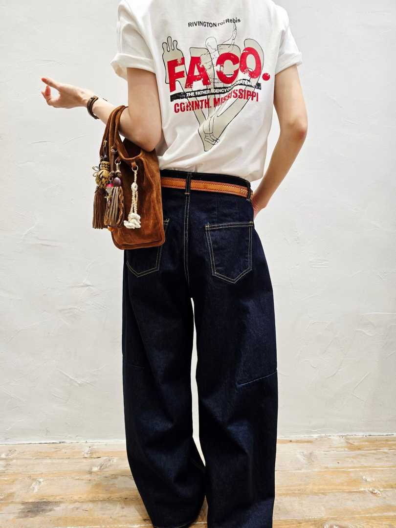 FACO百搭印花棉T★率性休閒日常穿搭必備