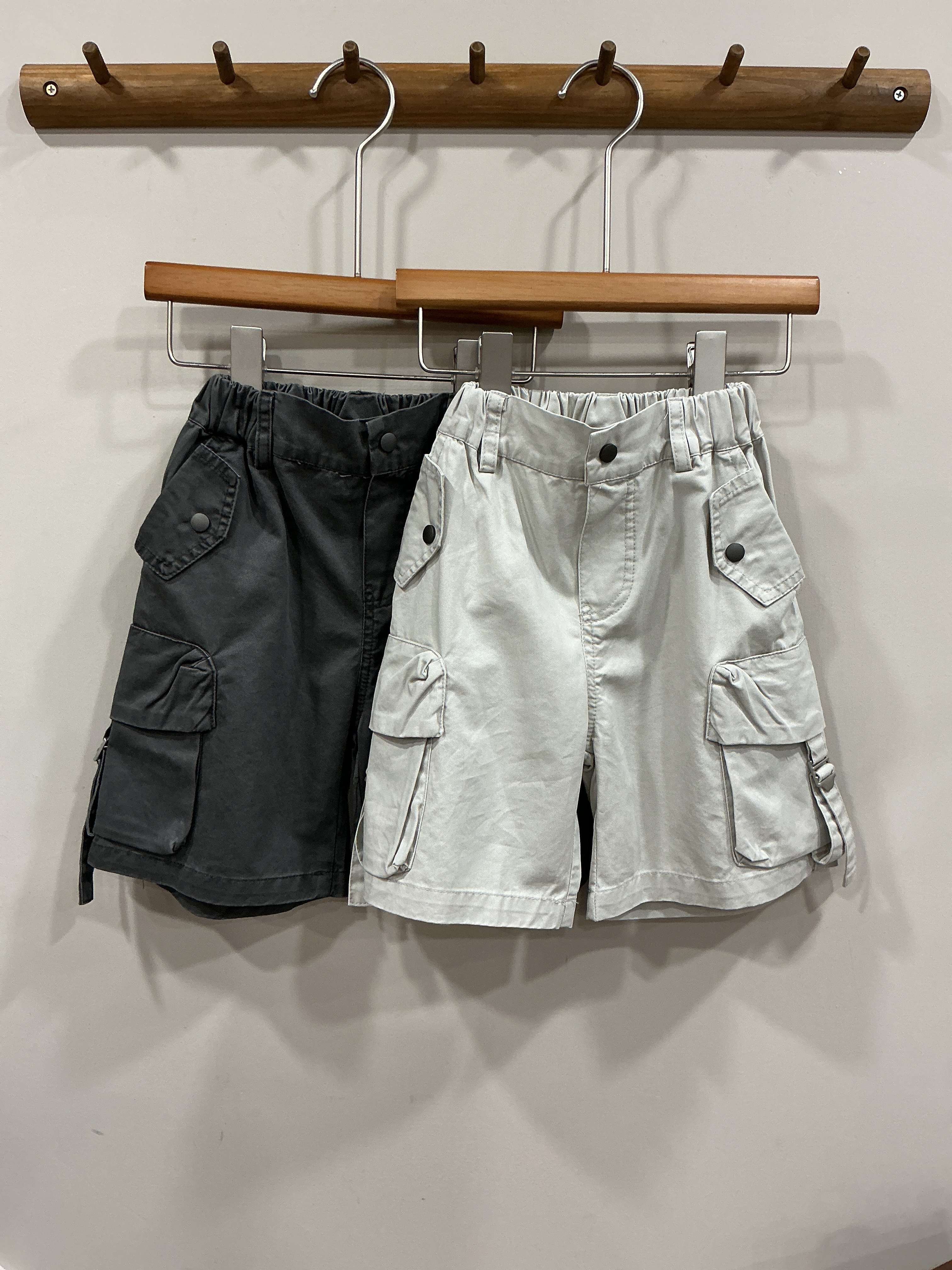 A04814拉環口袋造型短褲