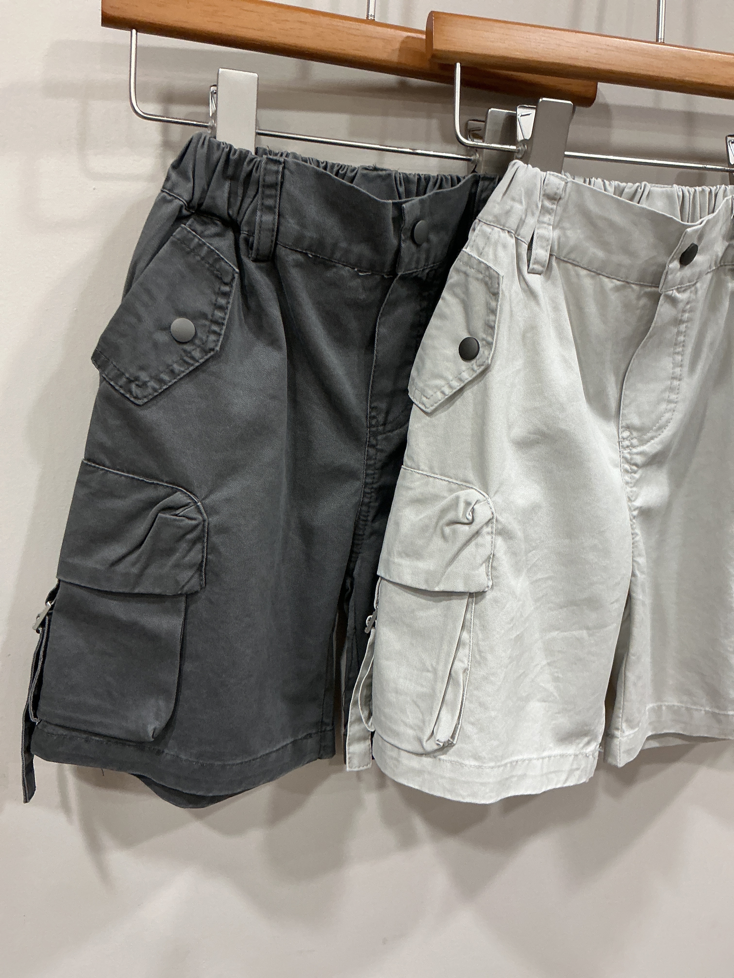 A04814拉環口袋造型短褲