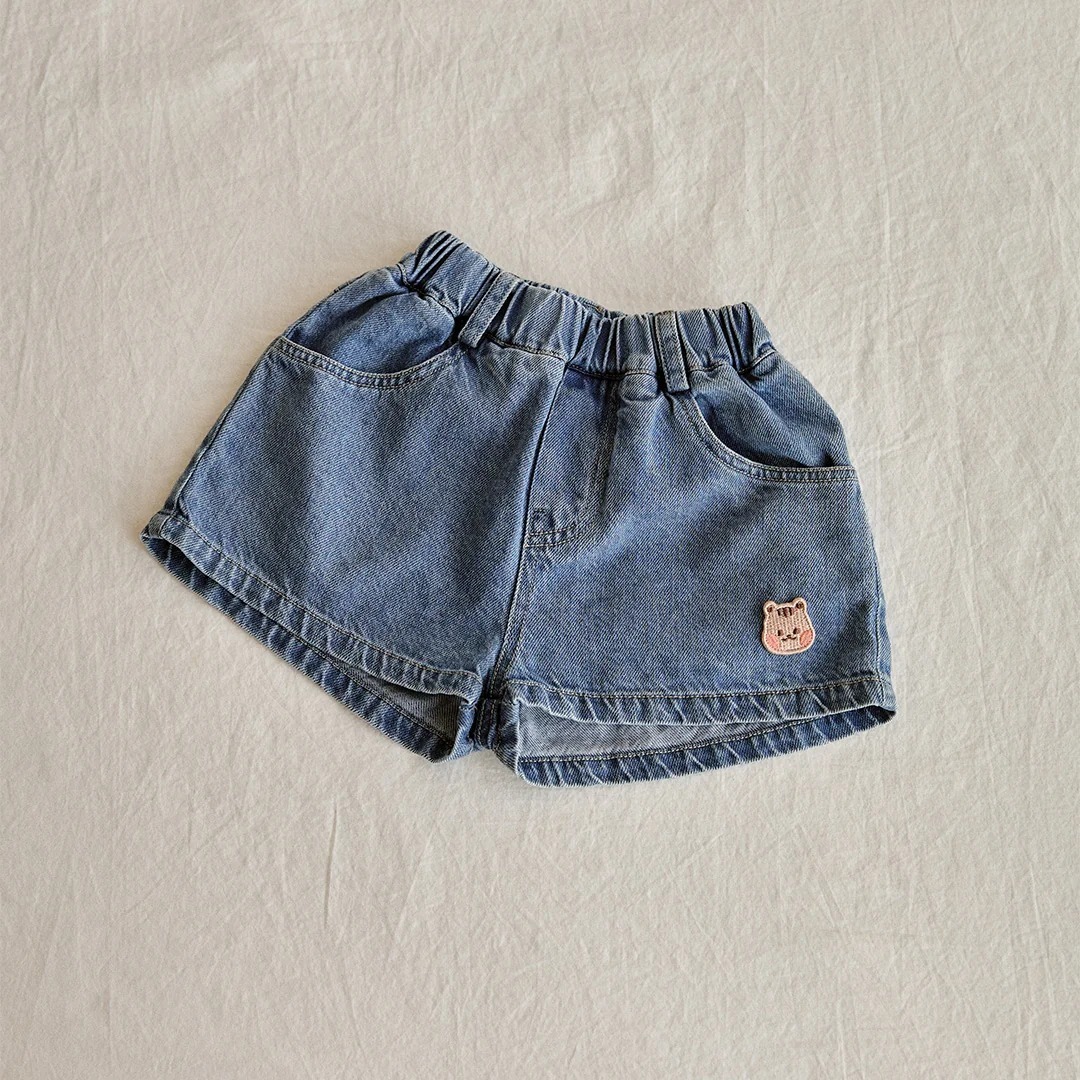 26S/S🌞DTD可愛松鼠日常牛仔短褲