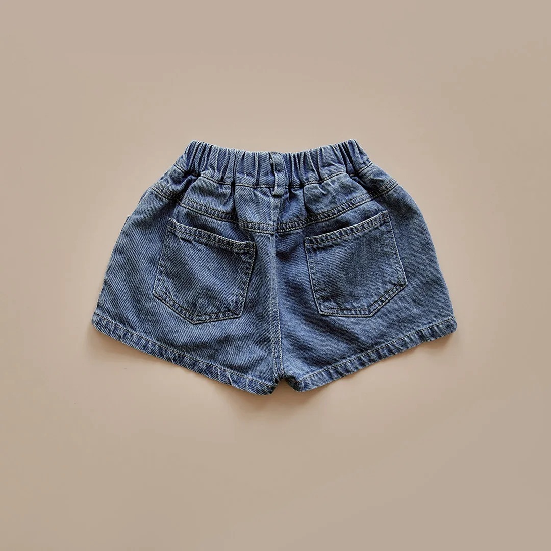 26S/S🌞DTD可愛松鼠日常牛仔短褲