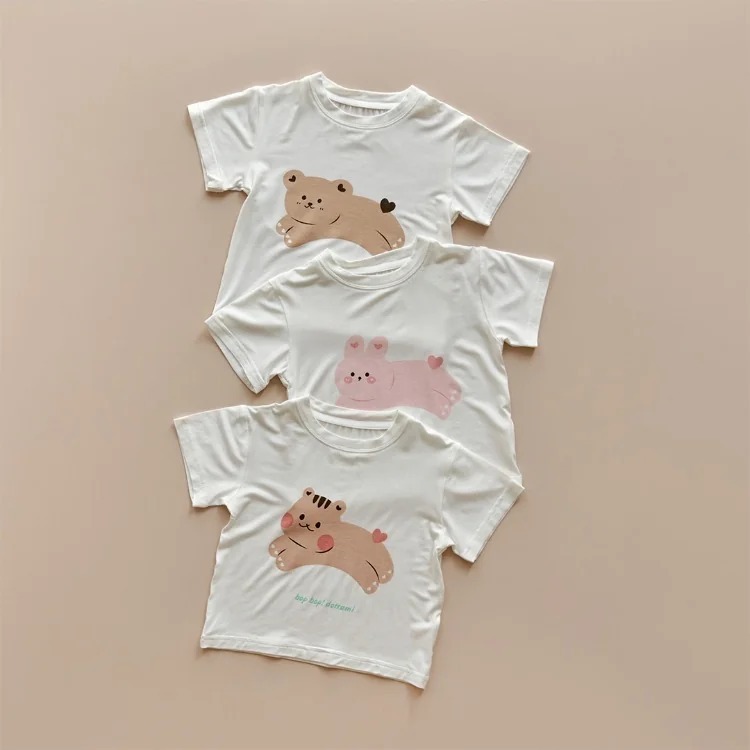 26S/S🌞DTD Jumping跳跳人物系列-莫代爾短袖T恤