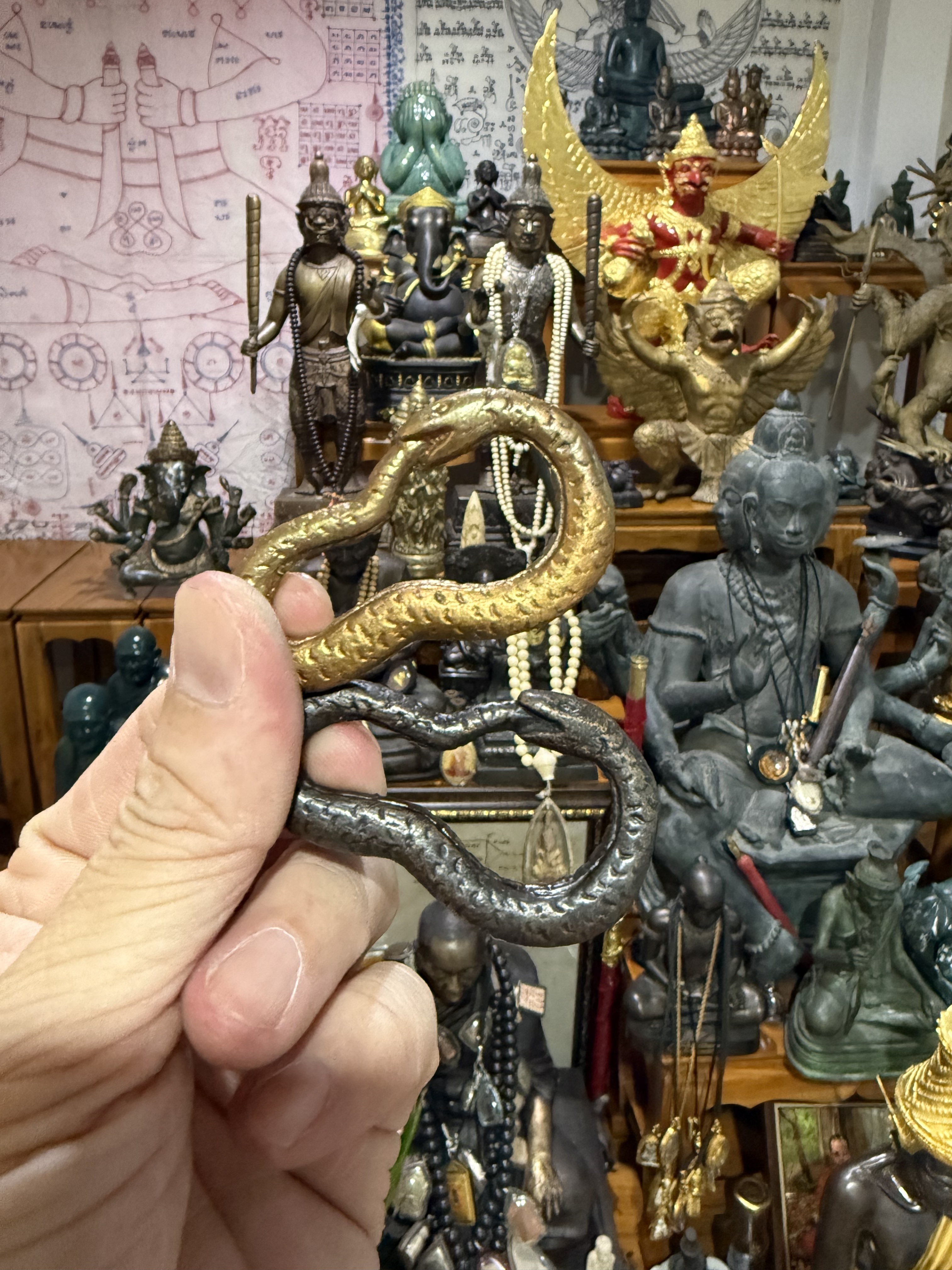 靈蛇喫尾巴 無窮力量護身符（KE125）