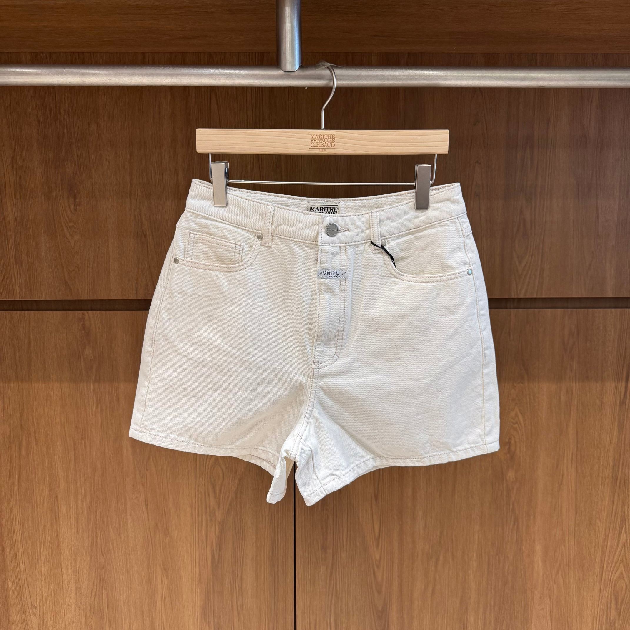 [11/4前入code每件最高可再-$20] MARITHE FRANCOIS GIRBAUD (MFG)｜[店主直播著用款] W DENIM SHORTS [4 colors]