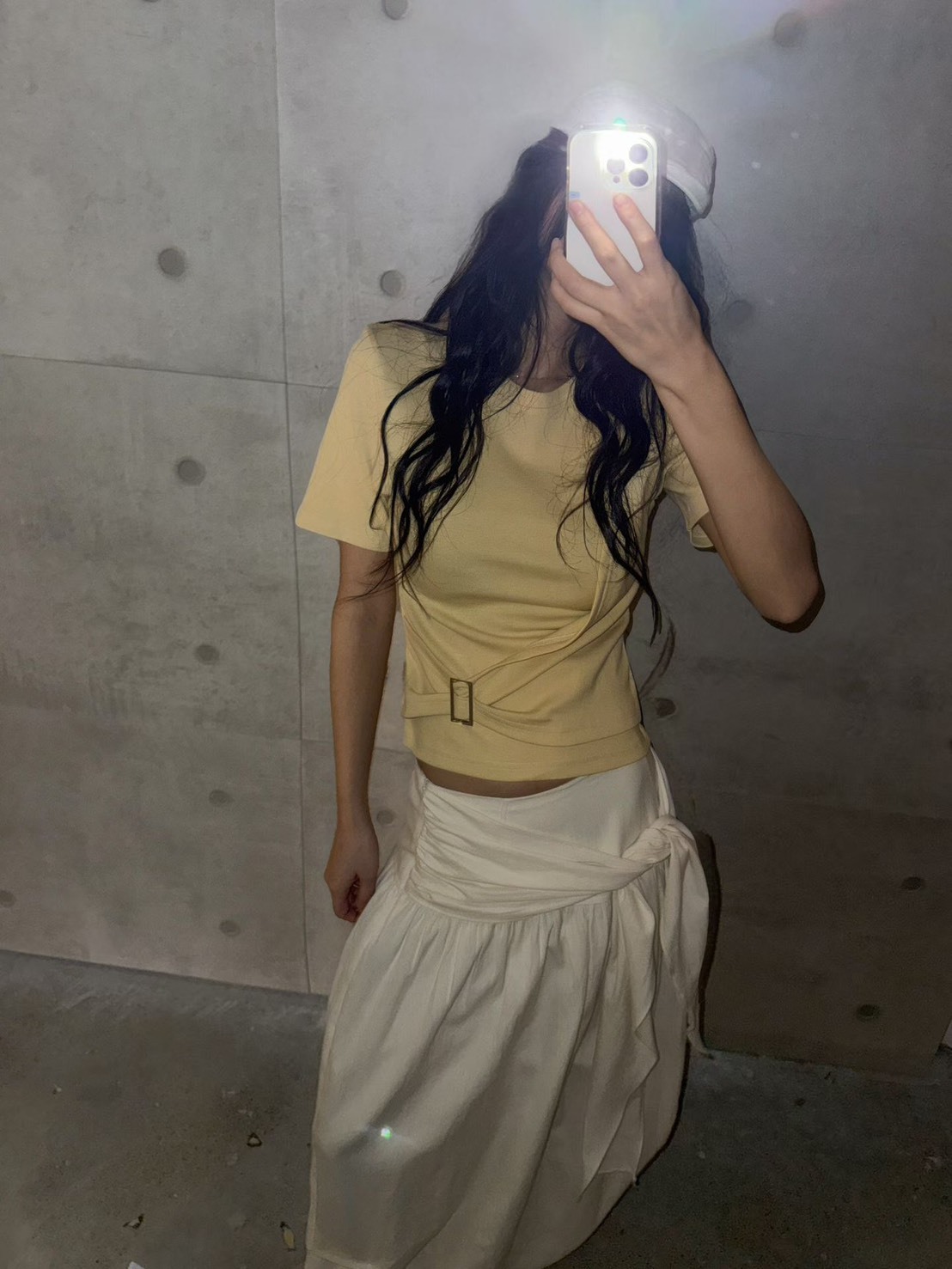 方釦環短袖T