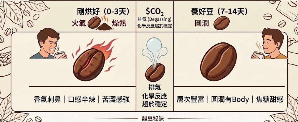 新鮮不等於好喝?Xinto 告訴你為什麼咖啡需要「呼吸」!