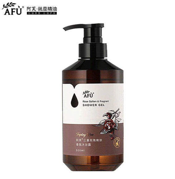 AF260408-A21-阿芙玫瑰香氛嫩膚沐浴露-500ml-(EXP-2028)