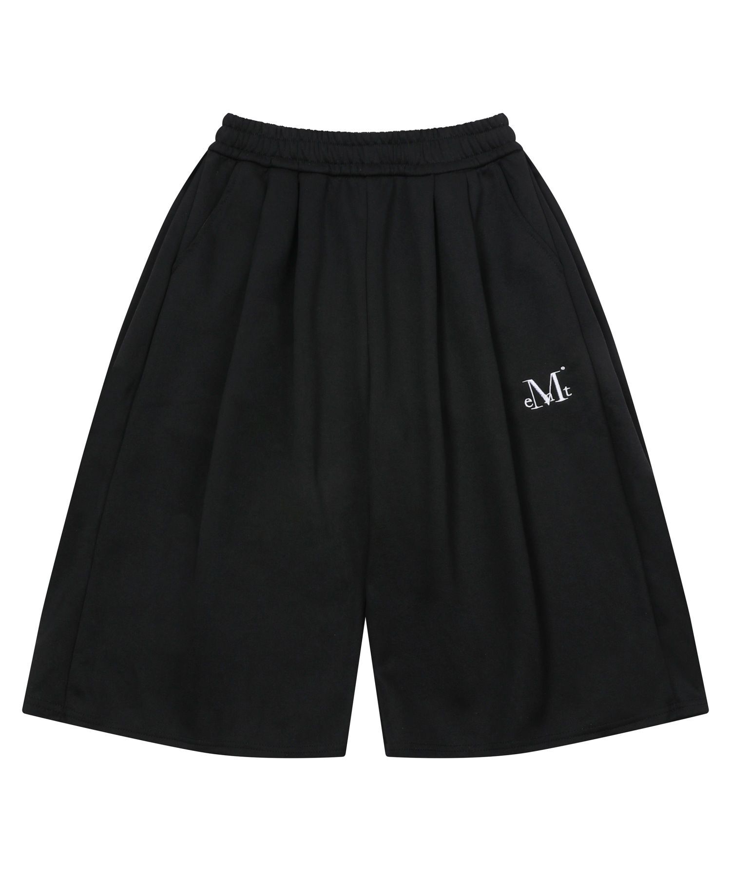 MUCENT 馬爾斯側邊細褶百慕達短褲 P00000ZK