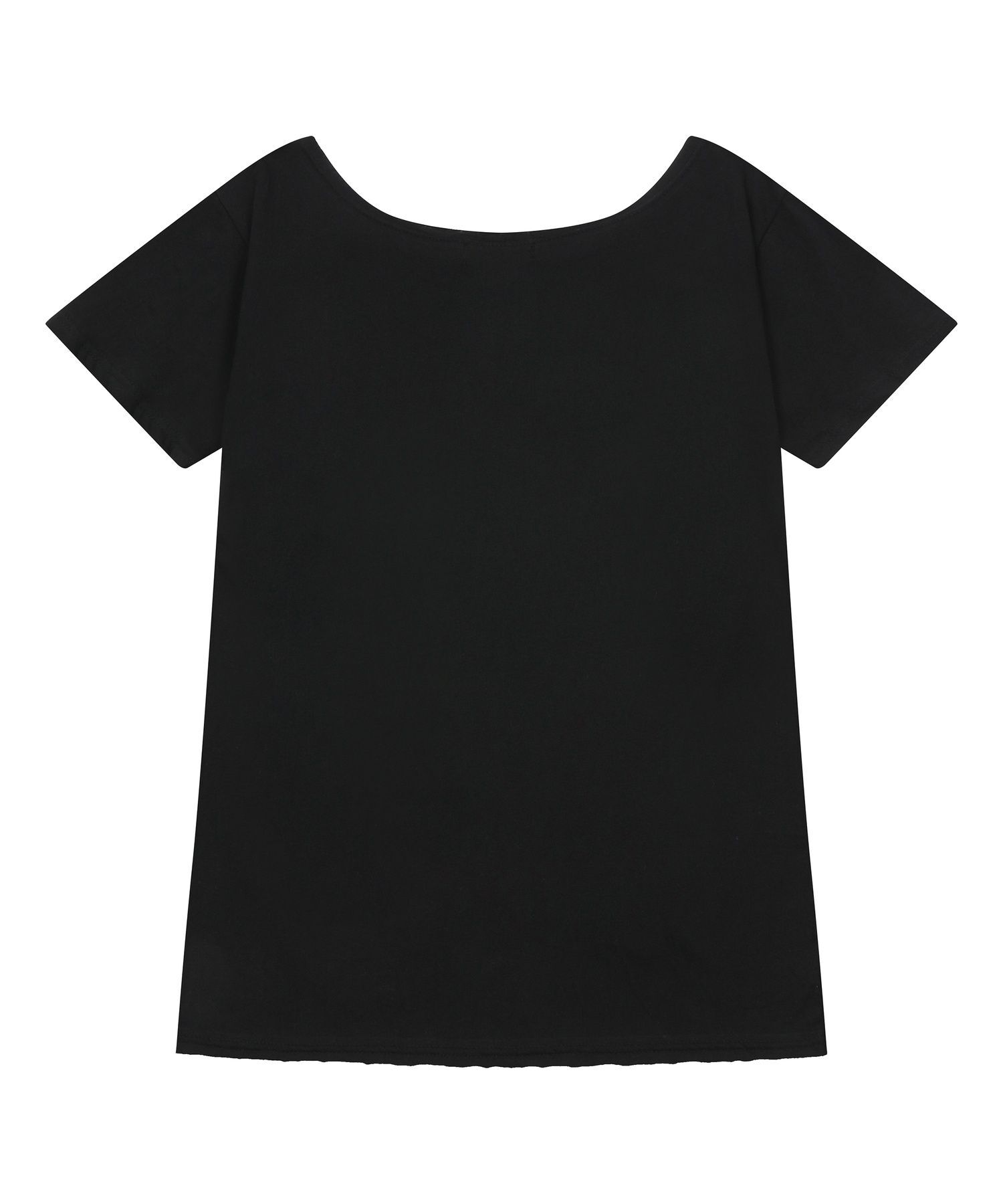 MUCENT 心形水鑽單肩短袖上衣 P0000CGD