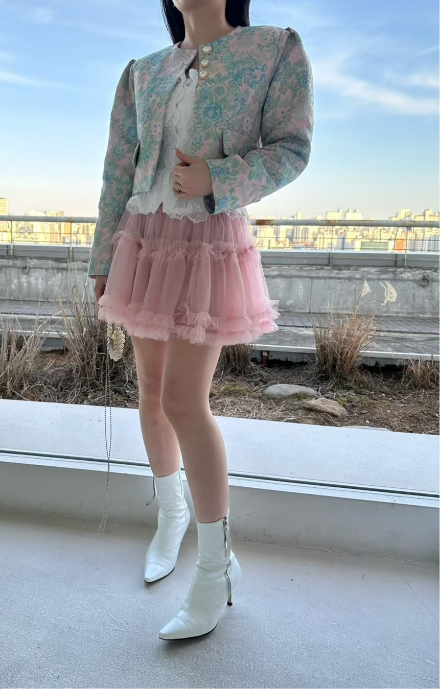 短紗蓬蓬裙