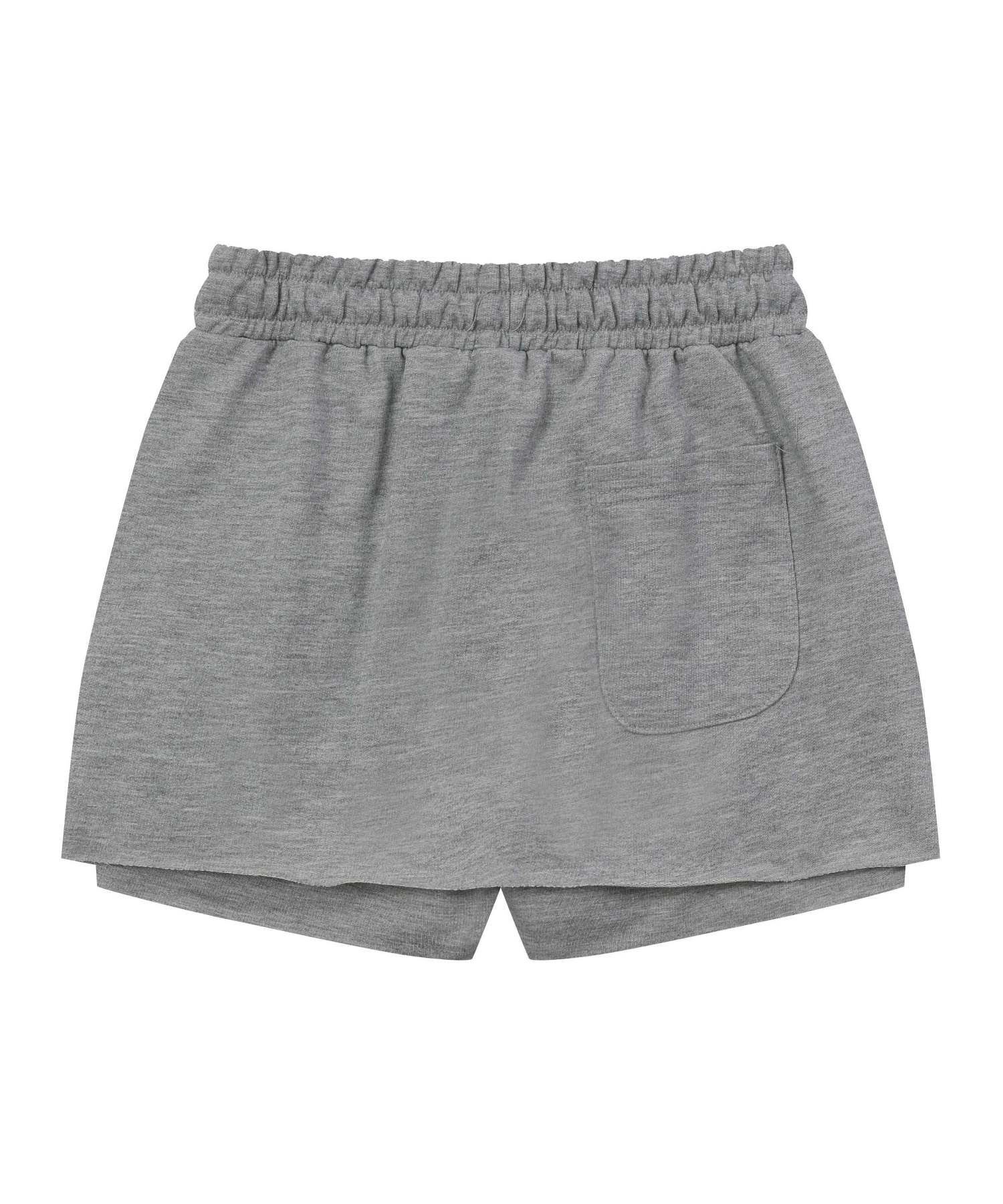 MUCENT 損壞感運動短裙褲 P00000LH