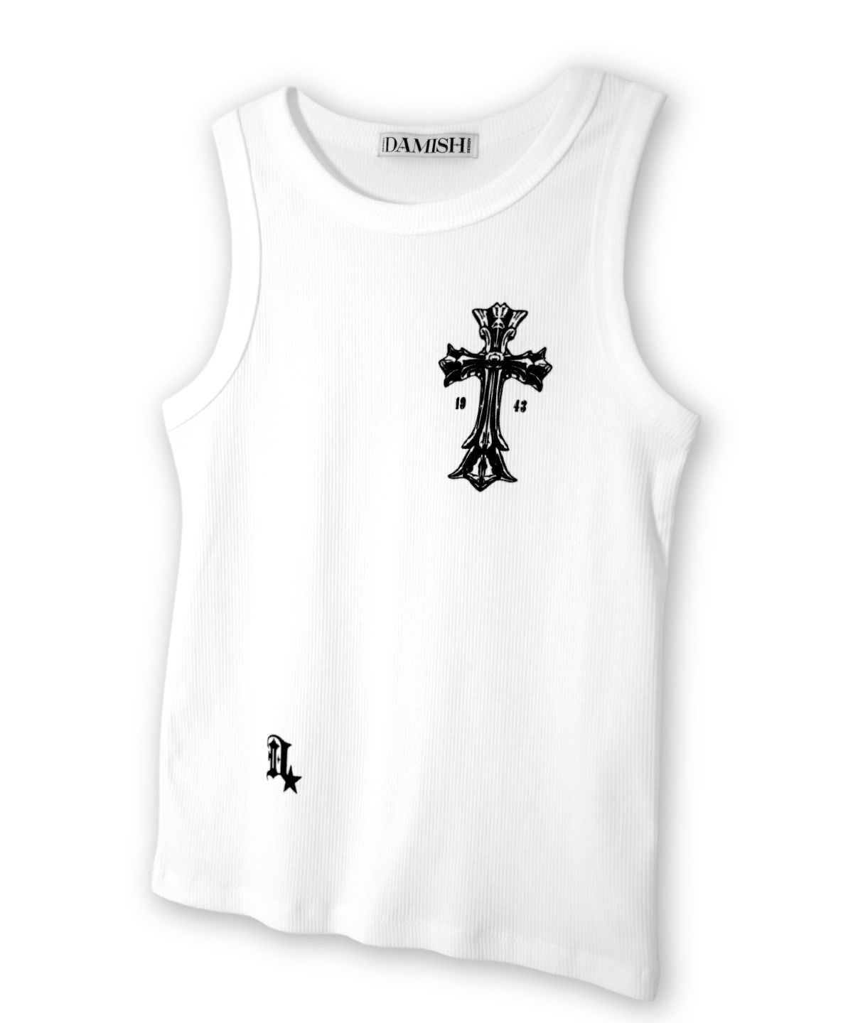 DAMISH 哥德風交叉細肩帶背心 P00000DH