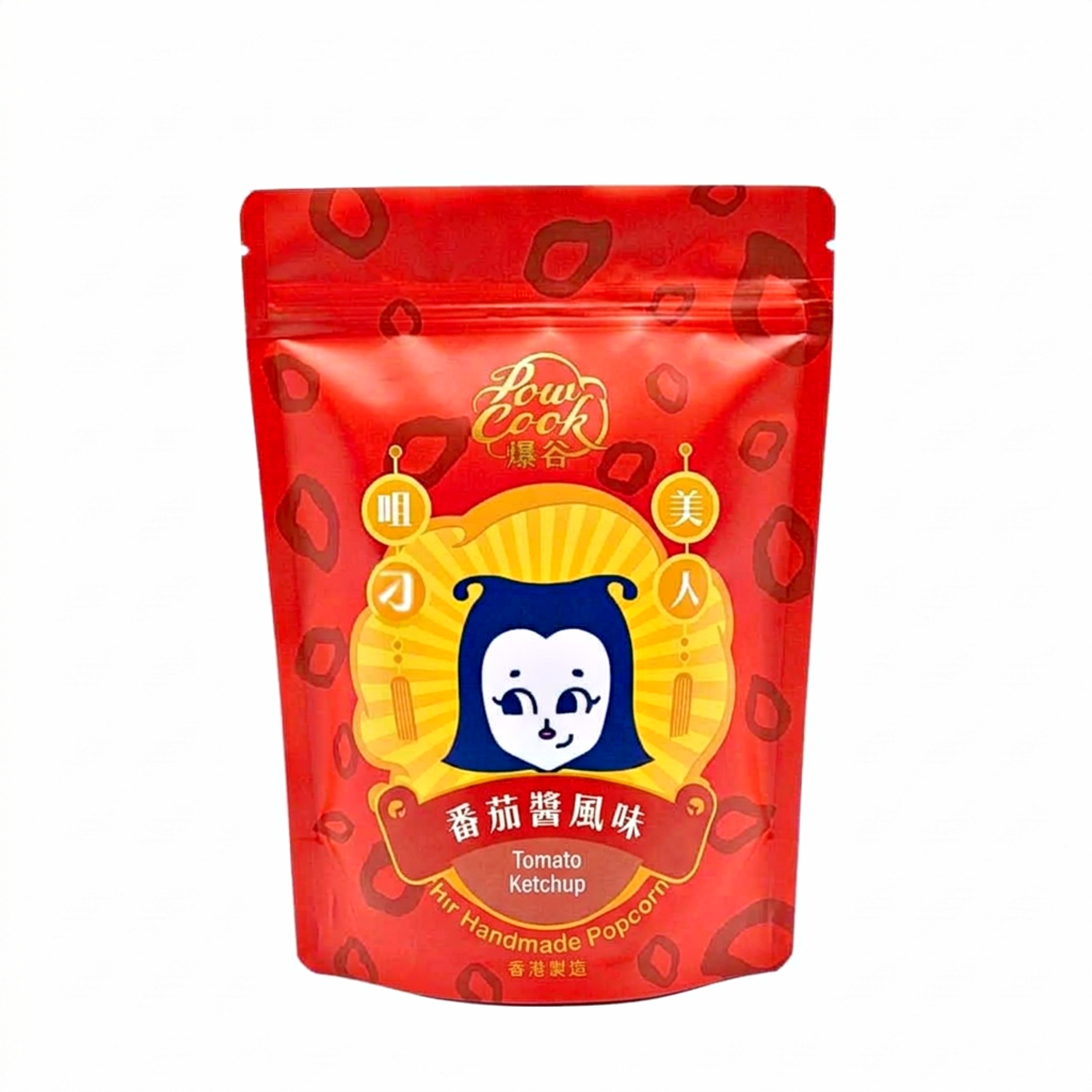 POWCOOKHK Tomoto Ketchup popcorn-M package