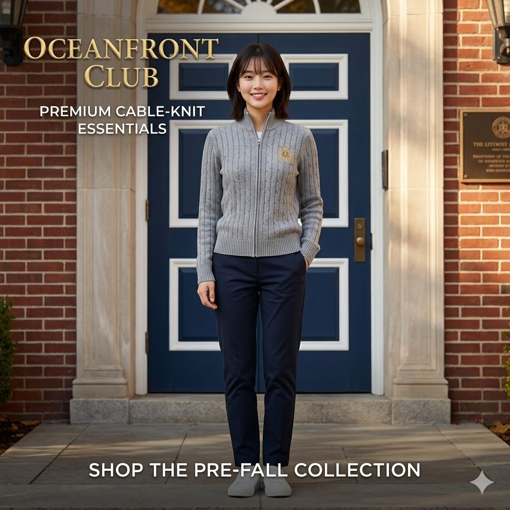 【預購】H0408102 Tommy Hilfiger 女裝經典麻花編織立領拉鍊針織外套