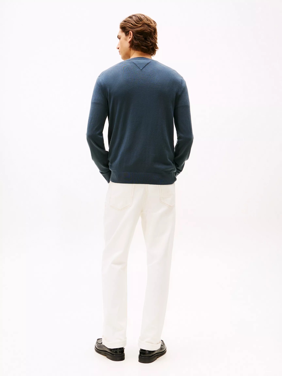 【預購】H0408104 Tommy Hilfiger 男裝圓領小旗標針織毛衣