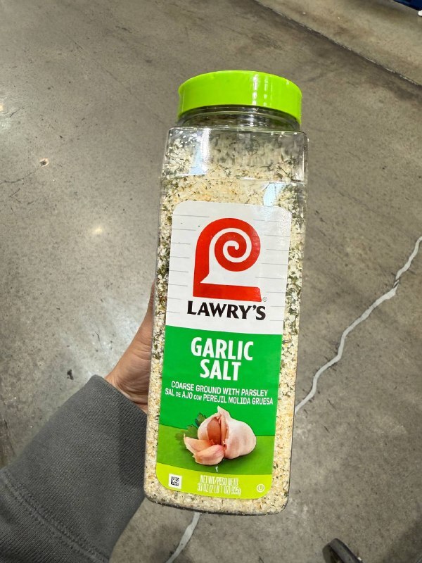 [U] CW LAWRY'S GARLIC SALT, 935G, 020500222013 (UCW165)
