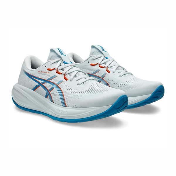 Asics 亞瑟士 GEL-Cumulus 28 2E 1011C147-402 男 慢跑鞋 寬楦 跑鞋 灰白 藍