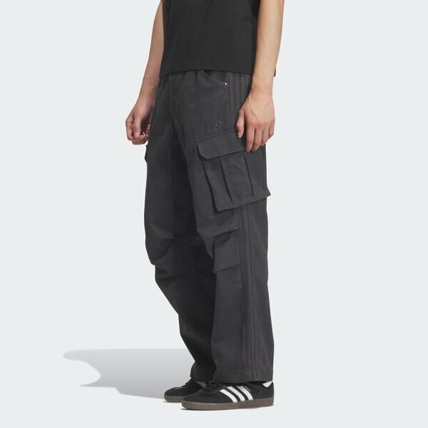 Adidas 愛迪達 Track Pant M KR5043 男 長褲 休閒長褲 黑 亞版 工裝風 大口袋
