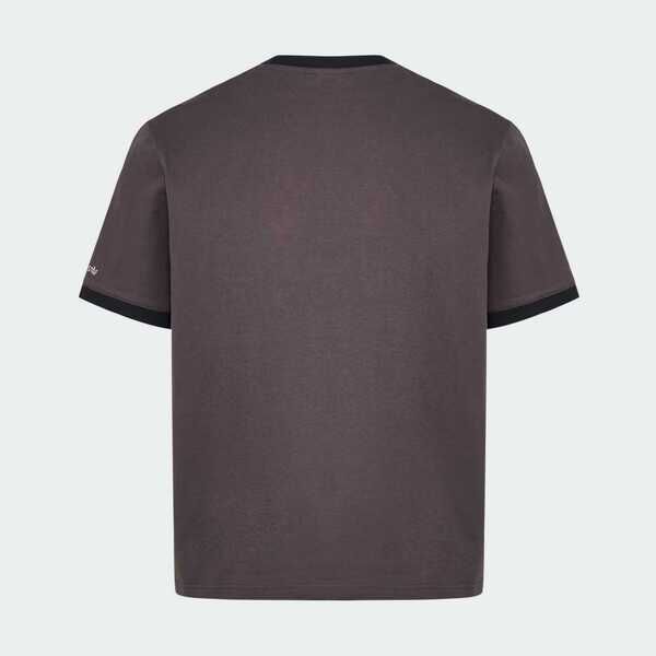 Adidas 愛迪達 Ringer Tee KY8453 男 T恤 運動上衣 休閒短袖 深咖 亞版 排汗