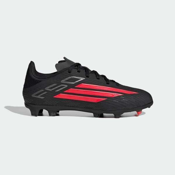 Adidas 愛迪達 F50 League FG/MG J JR9010 大童 足球鞋 黑紅 多場地 短釘