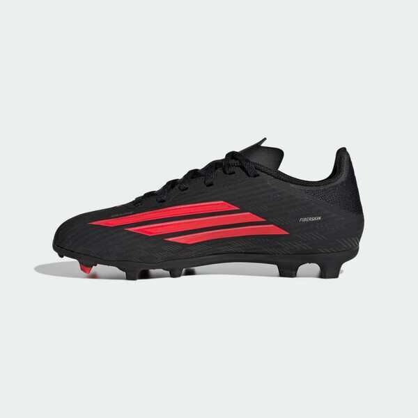Adidas 愛迪達 F50 League FG/MG J JR9010 大童 足球鞋 黑紅 多場地 短釘