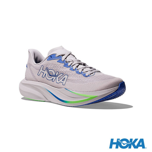 Hoka Mach 7 Wide 1171905-AYCB 男 慢跑鞋 寬楦 跑鞋 路跑 煙灰色 鈷藍