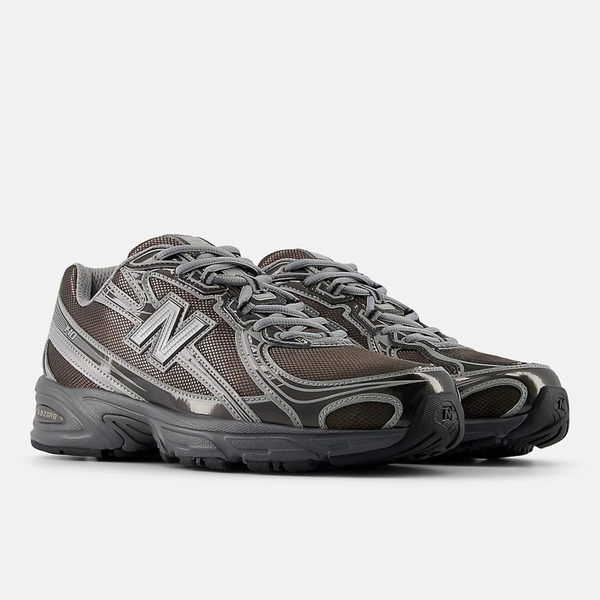 New Balance 紐巴倫 740 U7407YI 男女 運動休閒鞋 復古跑鞋 緩震 舒適 黑棕 金屬黑