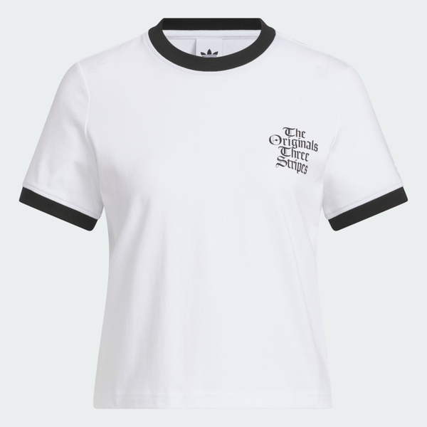 Adidas 愛迪達 Og W Tee Ss 2 KT3060 女 T恤 運動上衣 休閒短袖 白 亞版 純棉