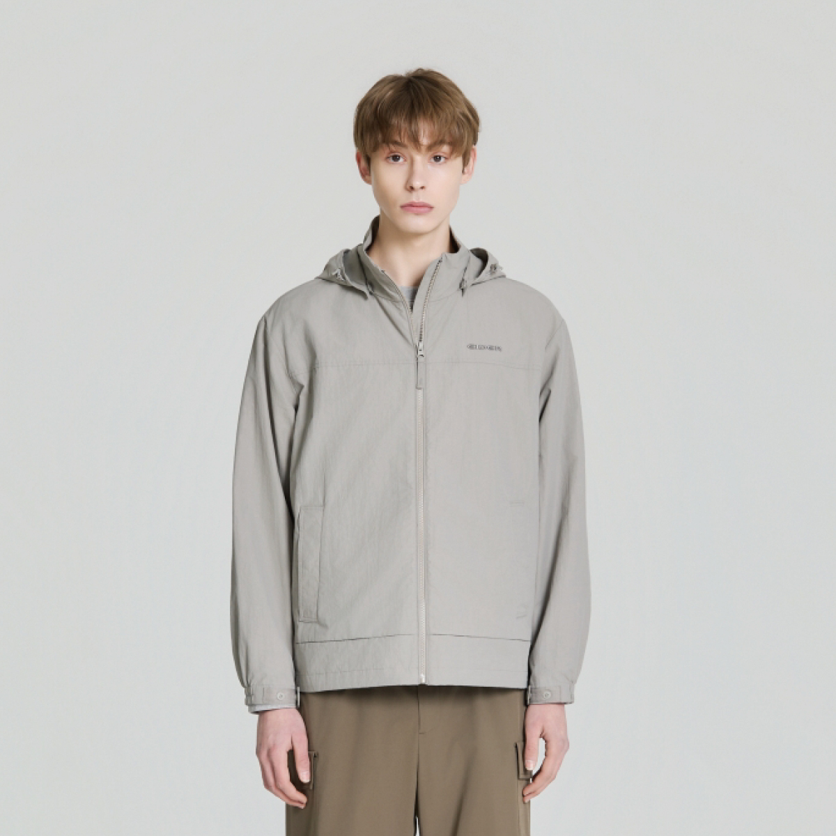 【EIDER】男質感休閒可拆帽外套/26EDMP26151-[霧灰、薑黃]