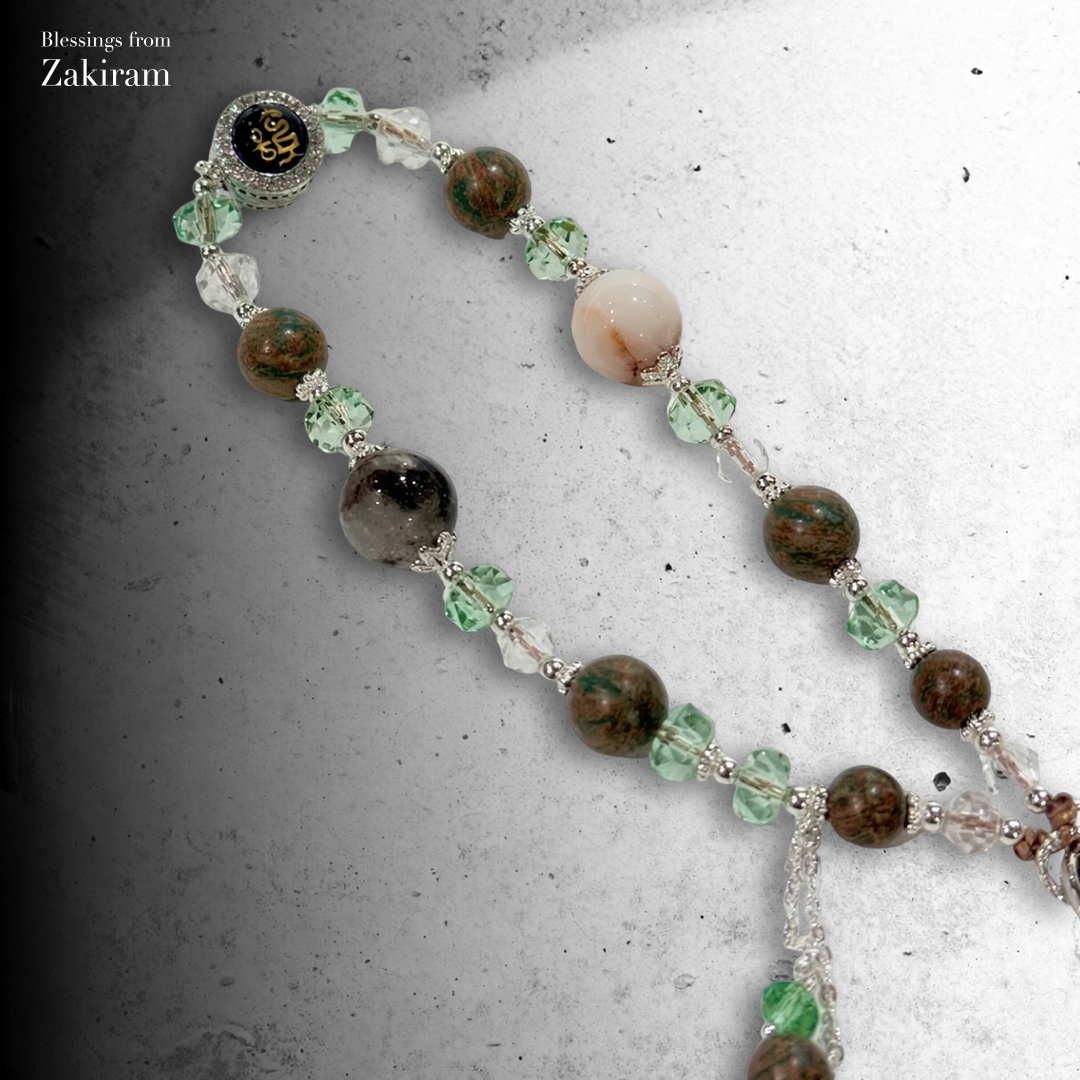 靈赫宮 扎基拉姆 合香珠 手機鏈（清華凝韻