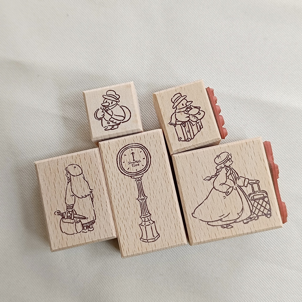 山泥泥．for the journey系列印章 共四款