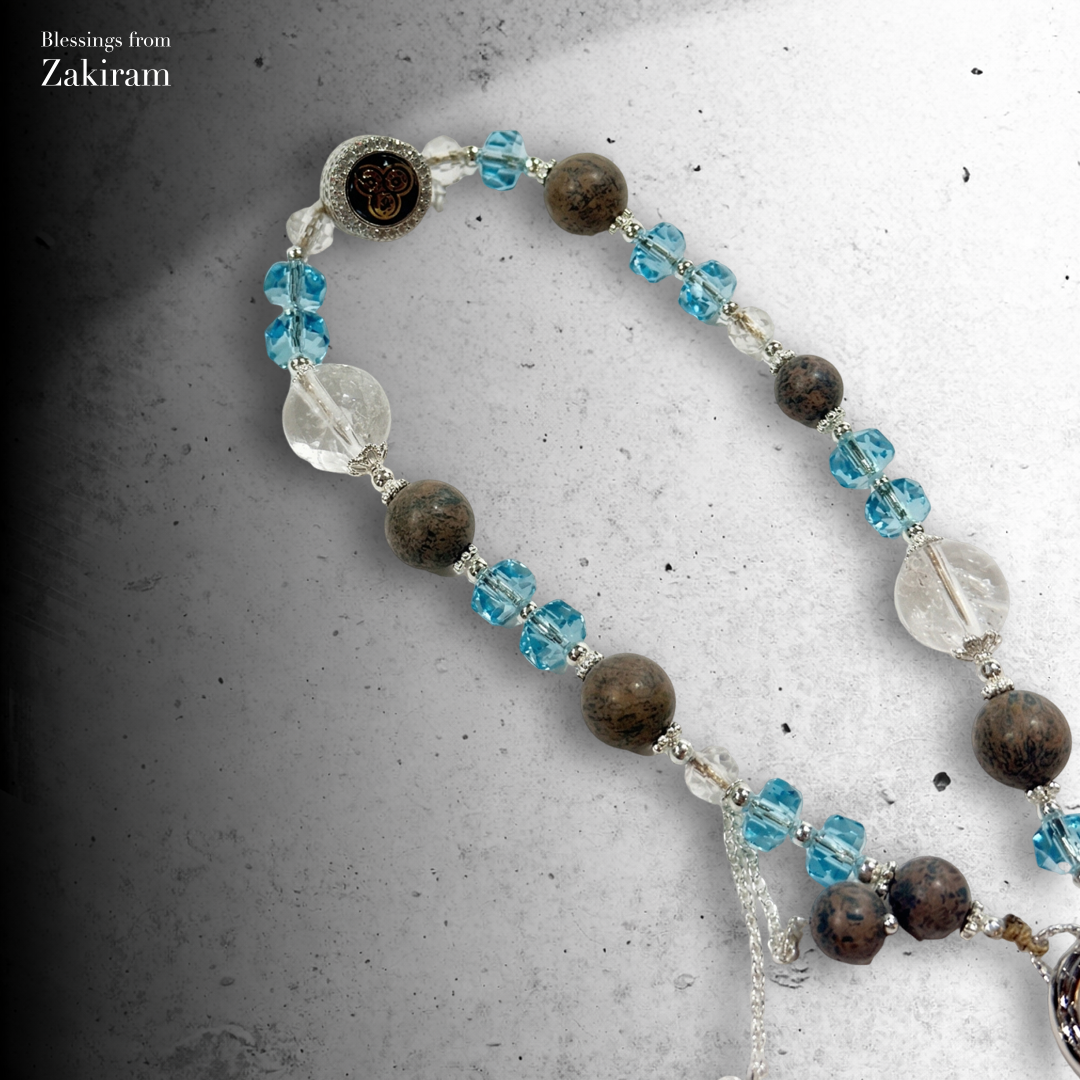 靈赫宮 扎基拉姆 合香珠 手機鏈（澄心歸淨