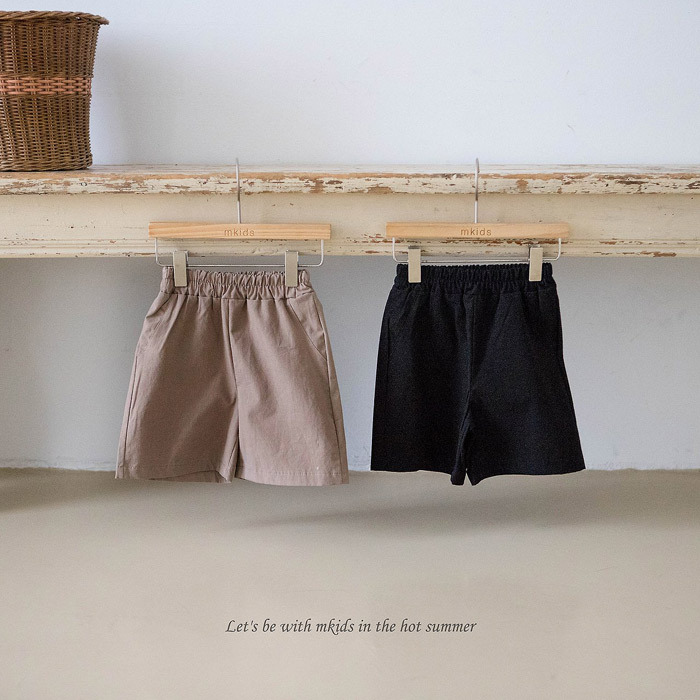 正韓夏mkids 兩色森系日常褲