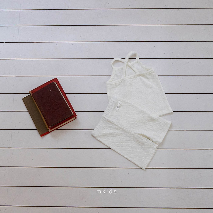 正韓夏mkids 三色安心包色螺紋內搭褲