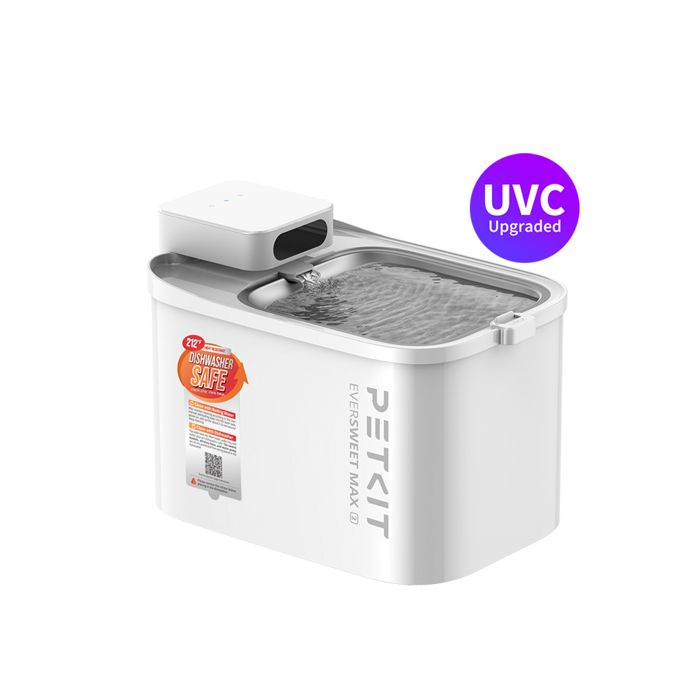 【新機上架】智能寵物循環活水機MAX 2 UVC(真無線)