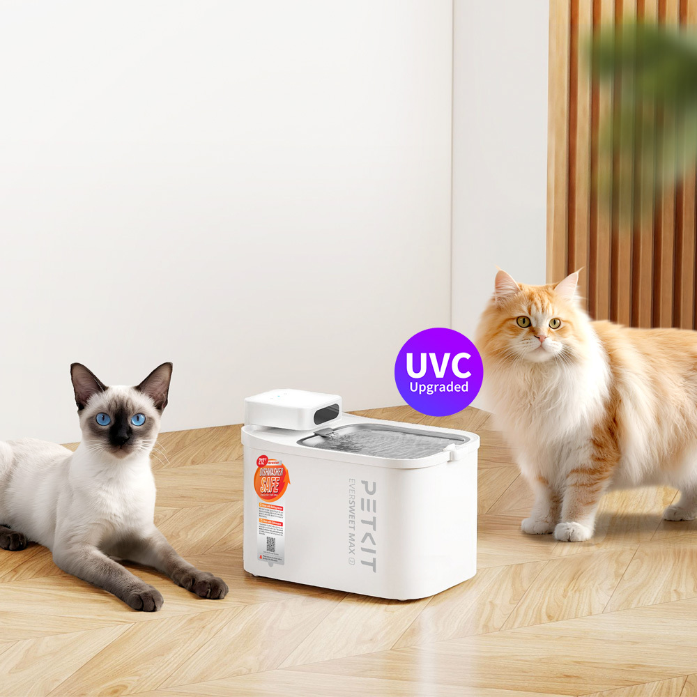 【新機上架】智能寵物循環活水機MAX 2 UVC(真無線)