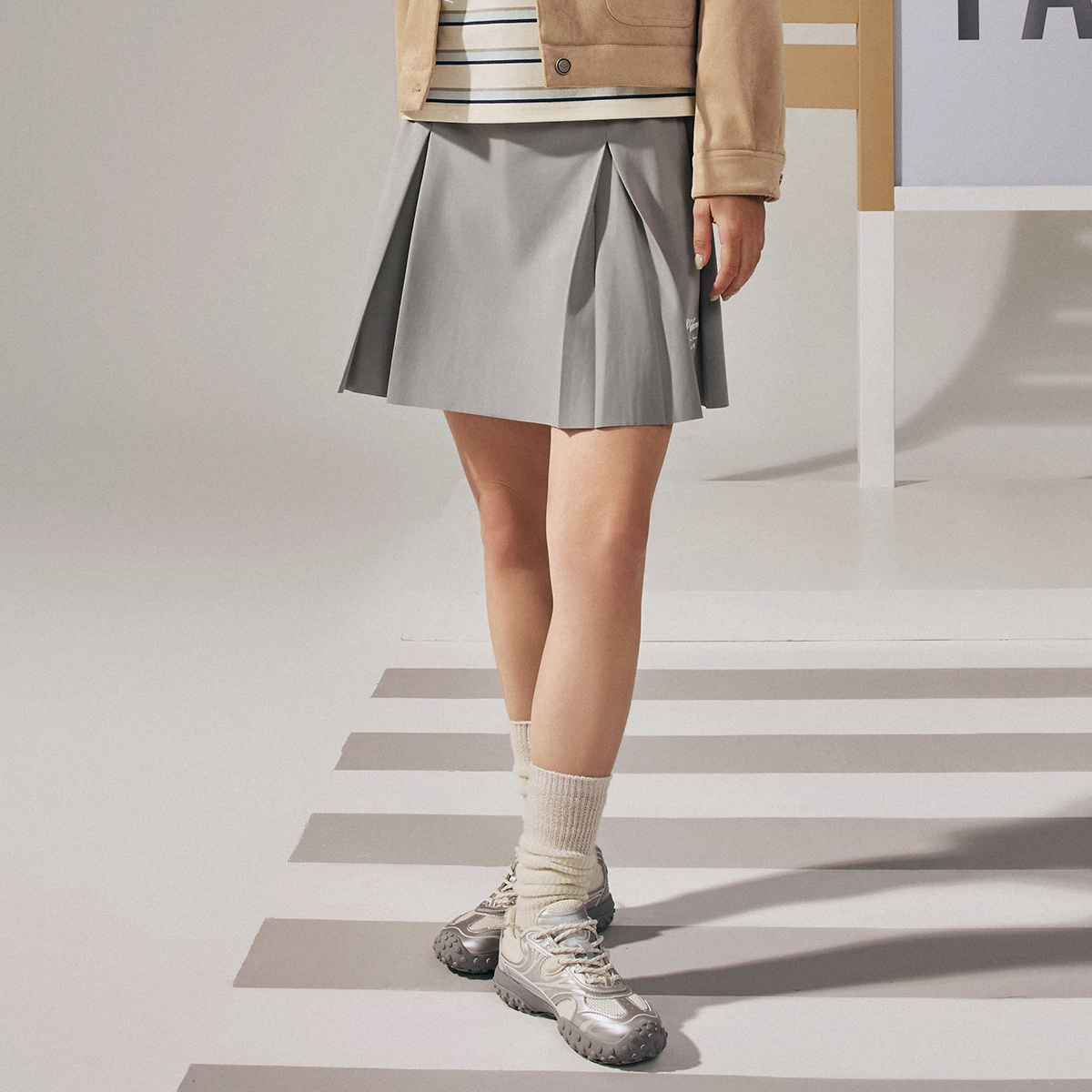 女裝 PALLADIUM LOGO A字短裙