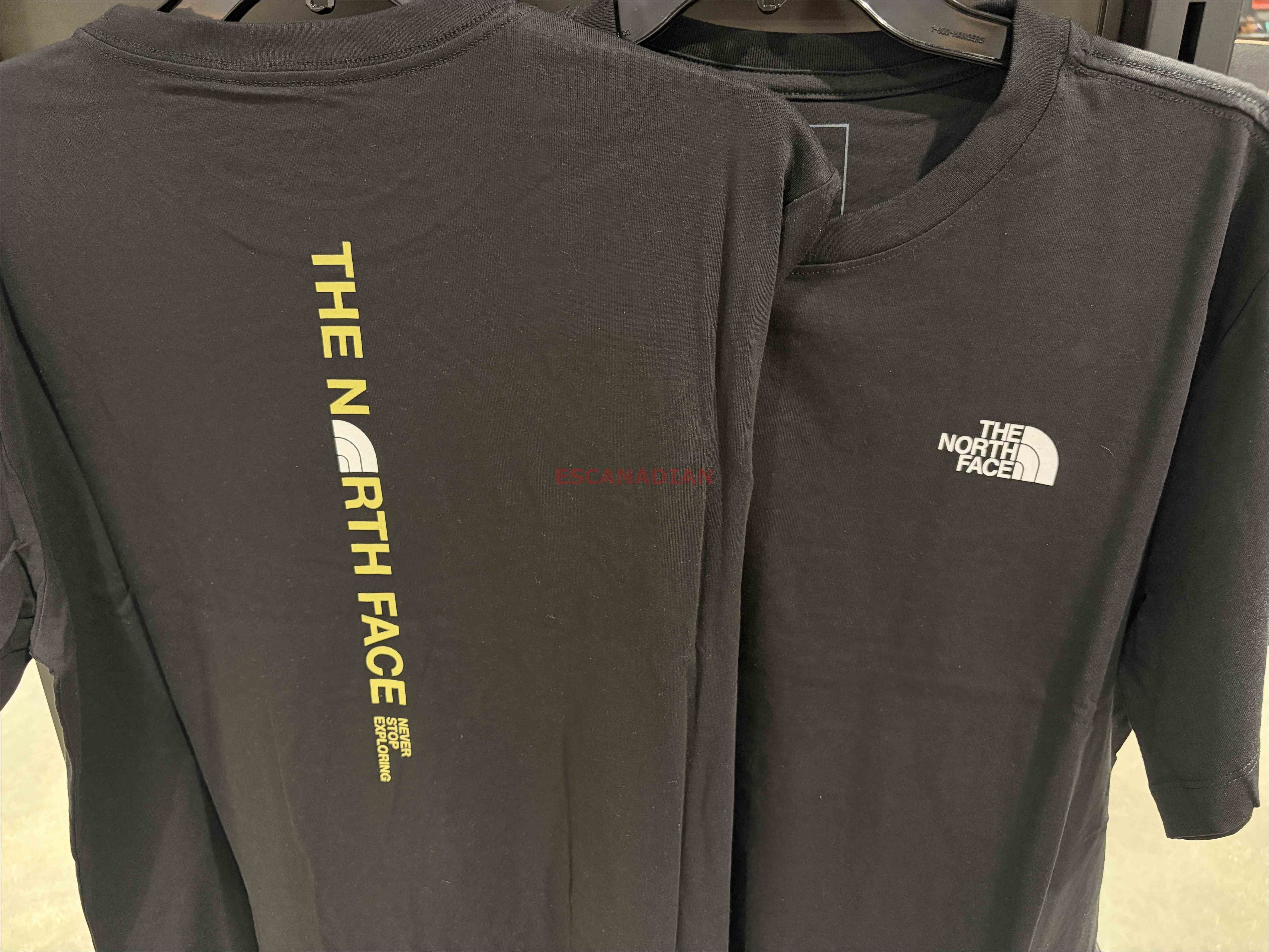 THE NORTH FACE 男大人 正反字樣標語 短TEE